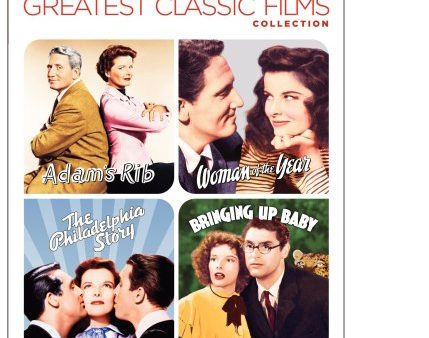 TCM GREATEST CLASSIC FILMS: ROMANTIC COMEDIES (ADAM S RIB WOMAN OF THE YEAR THE PHILADELPHIA STORY BRINGING UP BABY) Online Hot Sale