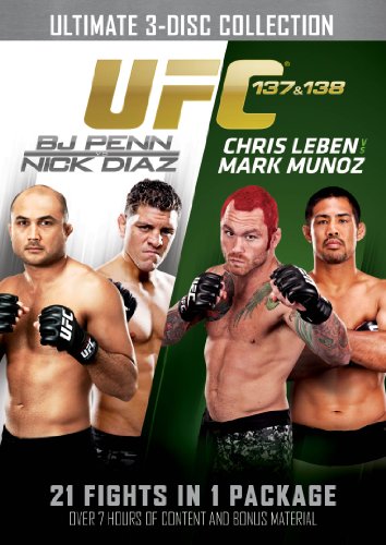 UFC  - DVD-UFC 137 & 138: PENN VS. DIAZ LEBEN V For Cheap