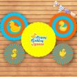 Duck Theme Boy Paper Fan For Discount