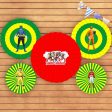 Power Rangers Theme Paper Fan Online Hot Sale