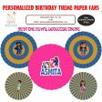 Mira Royal Detective Theme Paper Fan Fashion