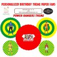 Power Rangers Theme Paper Fan Online Hot Sale