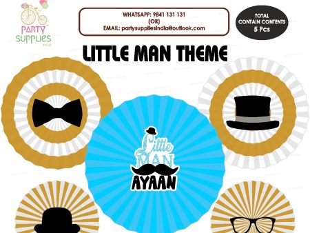 Little Man Theme  Paper Fan Online