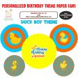 Duck Theme Boy Paper Fan For Discount