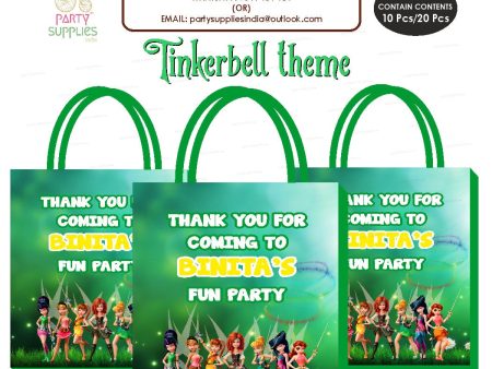 Tinkerbell Theme Return Gift Bag Online Sale