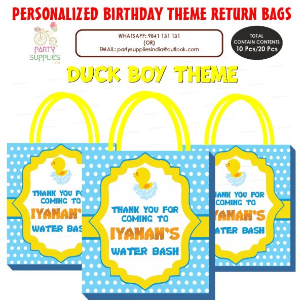 Duck Theme Boy  Return Gift Bag Online now