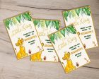 Lion King Theme Thank You Card on Sale