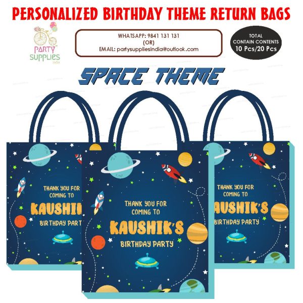 Space Theme Return Gift Bag Sale