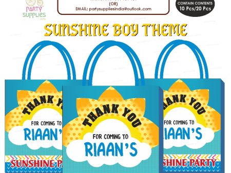 Sunshine Boy Theme Return Gift Bag Online Sale