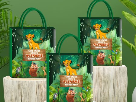 Lion King Theme Return Gift Bags For Sale