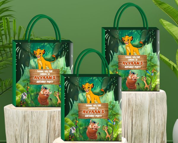 Lion King Theme Return Gift Bags For Sale