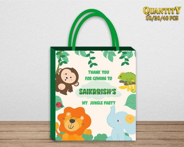 Jungle Theme Return Gift Bag Sale