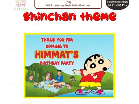 Shinchan Theme Thank You Card Online now