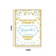 Twinkle Twinkle Little Star Boy Theme Thank You Card Sale