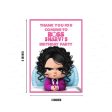 Girl Boss Baby Theme Thank You Card Online