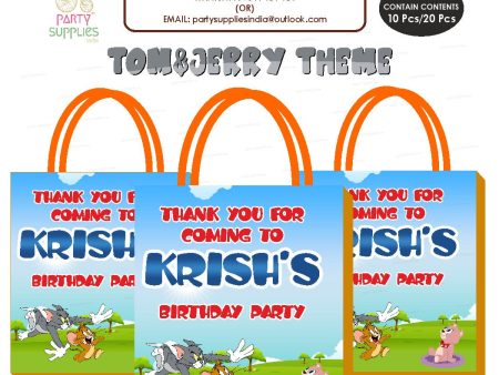 Tom & Jerry Theme Return Gift Bag For Sale