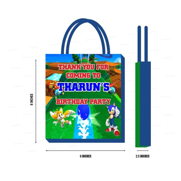 Sonic the Hedgehog Theme Return Gift Bag Sale