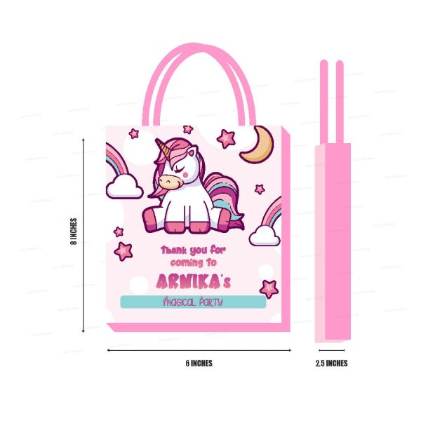 Unicorn Theme Return Gift Bag Online now