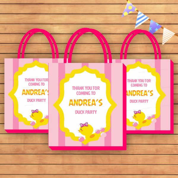 Duck Theme Girl  Return Gift Bag Cheap