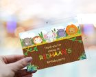 Jungle Theme Thank You Card Hot on Sale