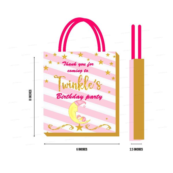 Twinkle Twinkle Little Star Girl Theme Return Gift Bag Discount