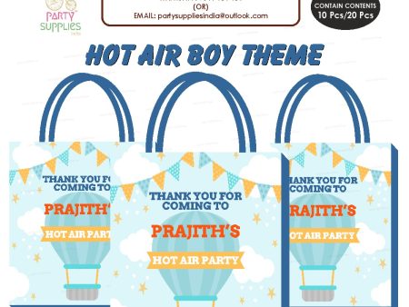 Hot Air Theme  Boy Return Gift Bag on Sale