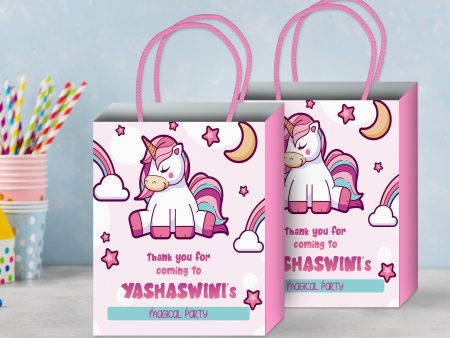 Unicorn Theme Return Gift Bag Online now