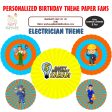 Electrician Theme Paper Fan Sale