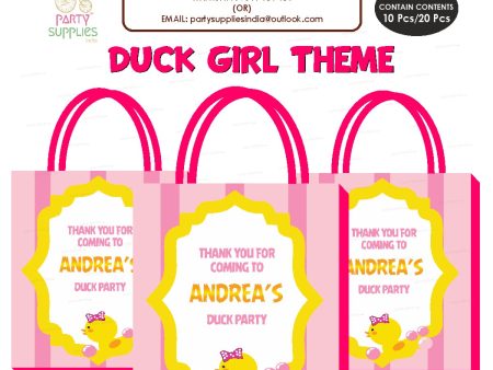 Duck Theme Girl  Return Gift Bag Cheap