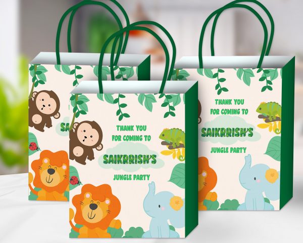 Jungle Theme Return Gift Bag Sale