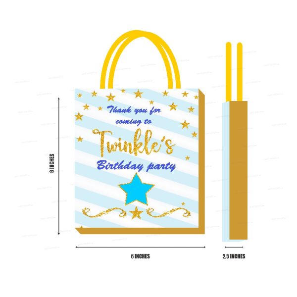 Twinkle Twinkle Little Star Boy Theme Return Gift Bag For Sale