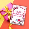 Hello Kitty Theme Thank You Card Online now