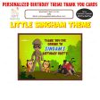 Little Singham Theme Thank You Card Hot on Sale