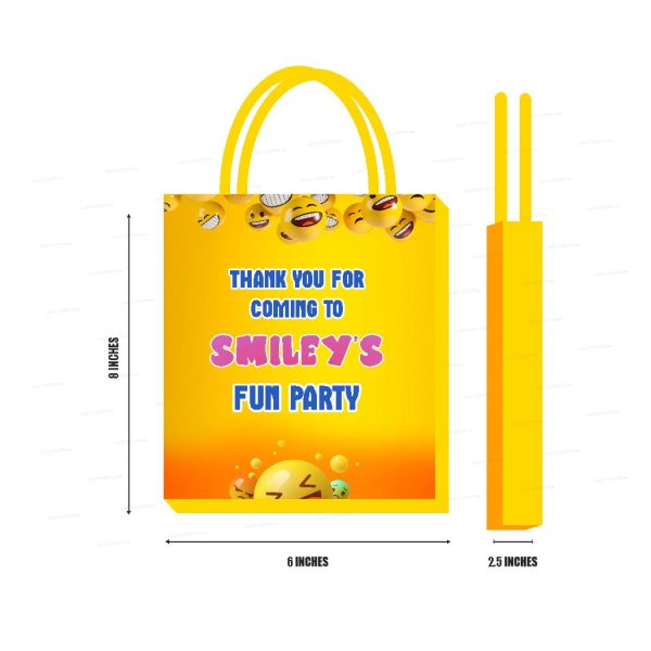 Emoji Theme Return Gift Bag For Discount